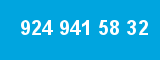 924 941 58 32 924 941 58 32